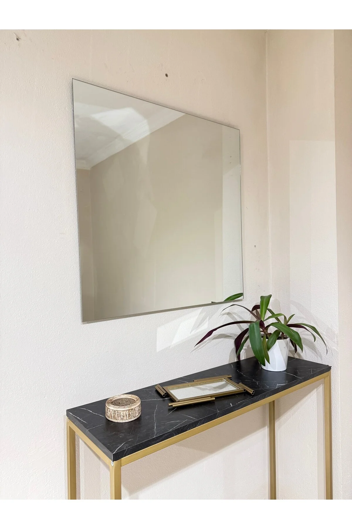 KARE AYNA ÇERÇEVESİZ